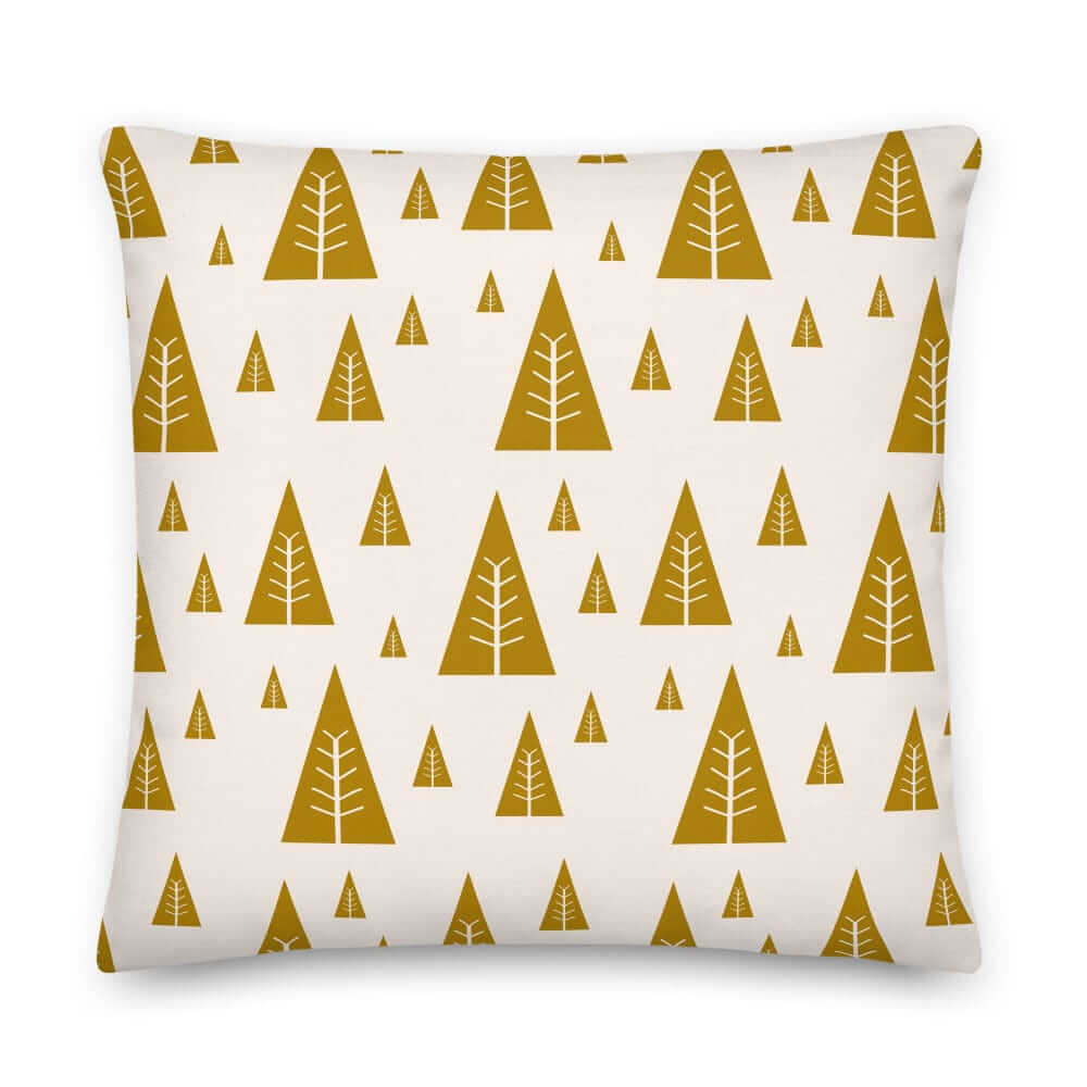 Christmas Holiday Tree Pattern Decorative Throw Pillow Accent Cushion, Pillow, $ 64.50, A Moment Of Now™