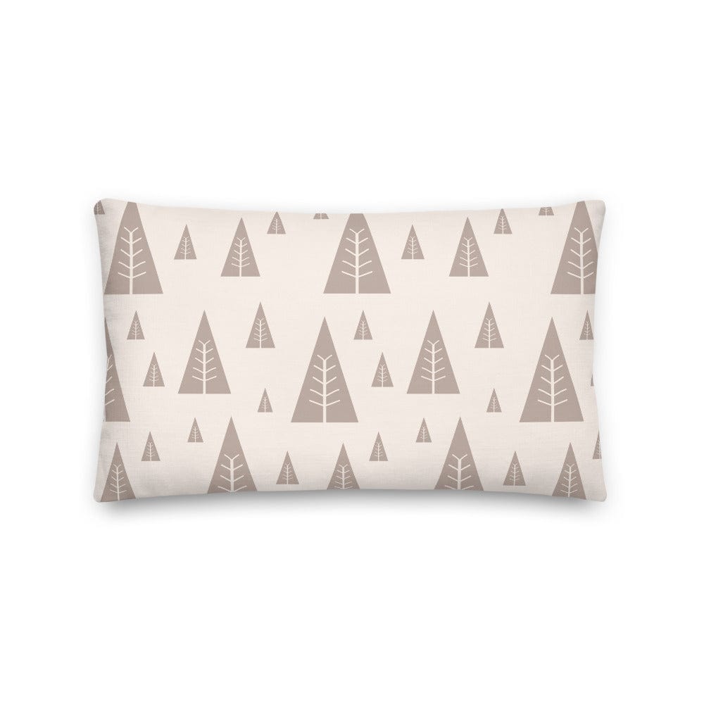 Shop Christmas Holiday Tree Pattern Minimal Style Decorative Throw Pillow Cushion, Throw Pillows, USA Boutique