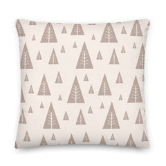 Christmas Holiday Tree Pattern Minimal Style Decorative Throw Pillow Cushion Throw Pillows A Moment Of Now Women’s Boutique Clothing Online Lifestyle Store