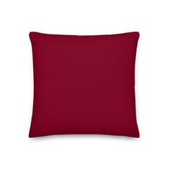 Shop Christmas Tree Holiday Burgundy Decorative Throw Pillow Cushion, Pillow, USA Boutique