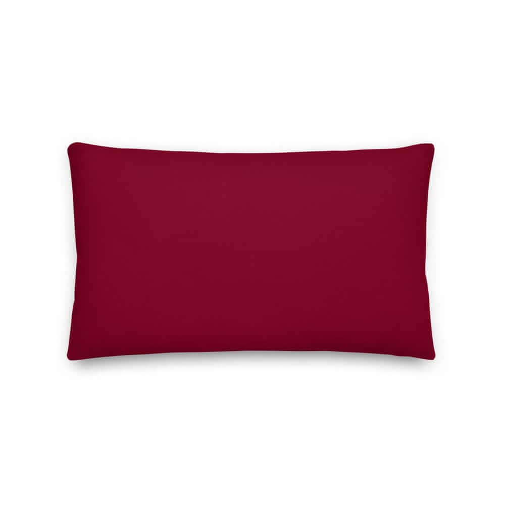 Christmas Tree Holiday Burgundy Decorative Throw Pillow Cushion, Pillow, $ 64.50, A Moment Of Now™