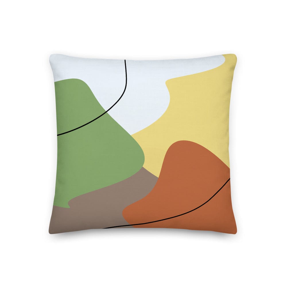 Shop Chryssa Abstract Geometric Decorative Throw Pillow Cushion, Pillow, USA Boutique