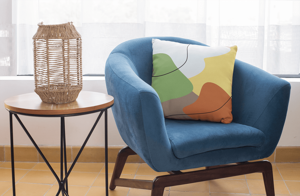 Chryssa Abstract Geometric Decorative Throw Pillow Cushion, Pillow, $ 64.50, A Moment Of Now™