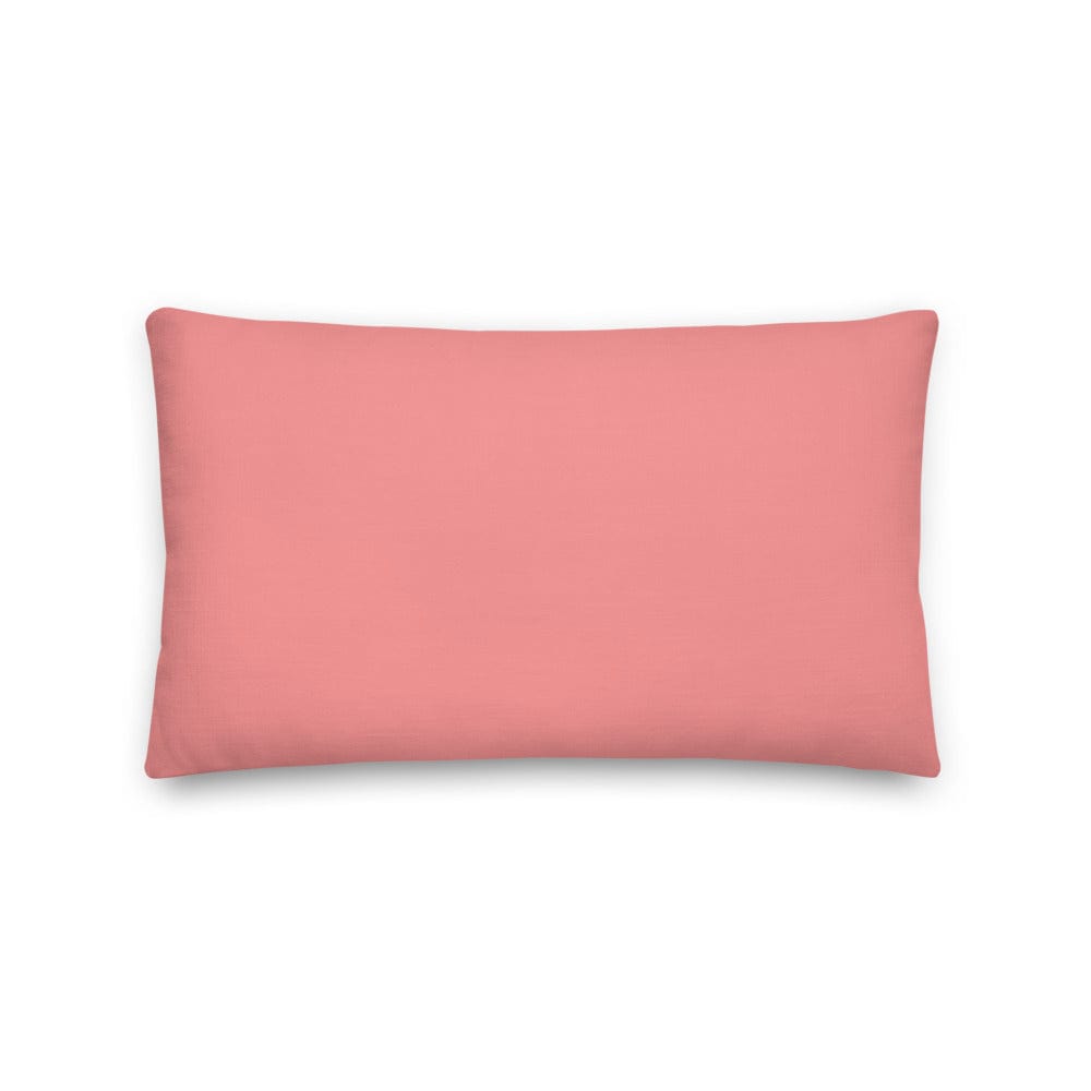 Shop Club Pattern Blush Pink on Ivory Decorative Throw Pillow Cushion, Pillow, USA Boutique