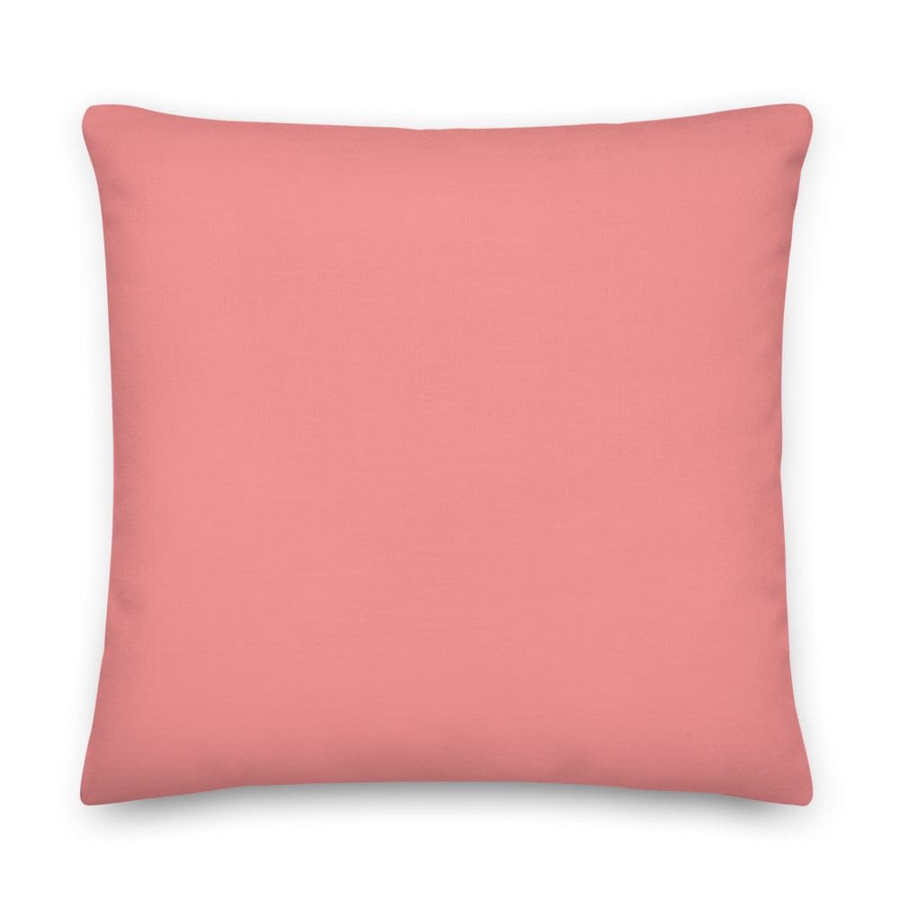 Shop Club Pattern Blush Pink on Ivory Decorative Throw Pillow Cushion, Pillow, USA Boutique