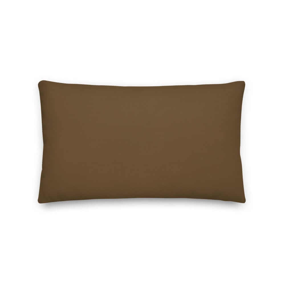 Coffee Solid Color Decorative Throw Pillow | Warm Brown Decor, Throw Pillows, $ 61.50, A Moment Of Now™