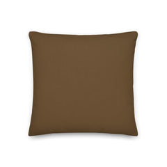 Coffee Solid Color Decorative Throw Accent Pillow Pillow A Moment Of Now Women’s Boutique Clothing Online Lifestyle Store