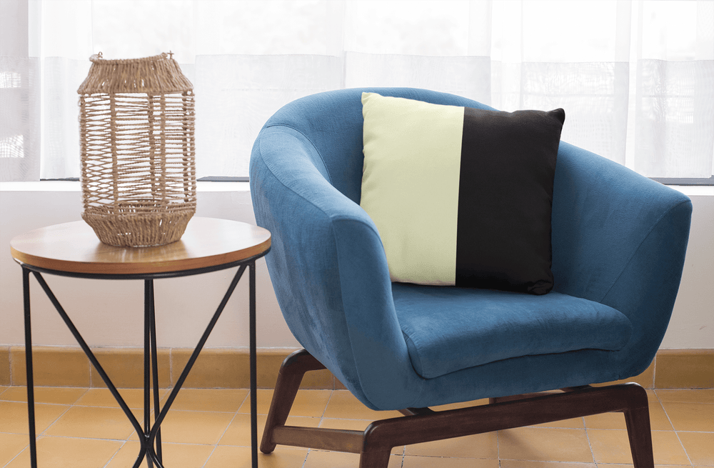 Cream and Black Triangle Pattern Decorative Throw Pillow Cushion, Pillow, $ 61.50, A Moment Of Now™
