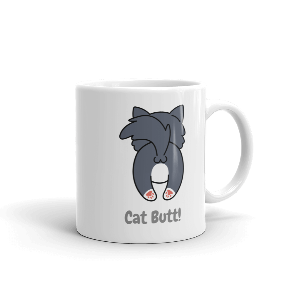 Cute Kitty Cat Butt Coffee Tea Cup Mug Mugs A Moment Of Now Women’s Boutique Clothing Online Lifestyle Store