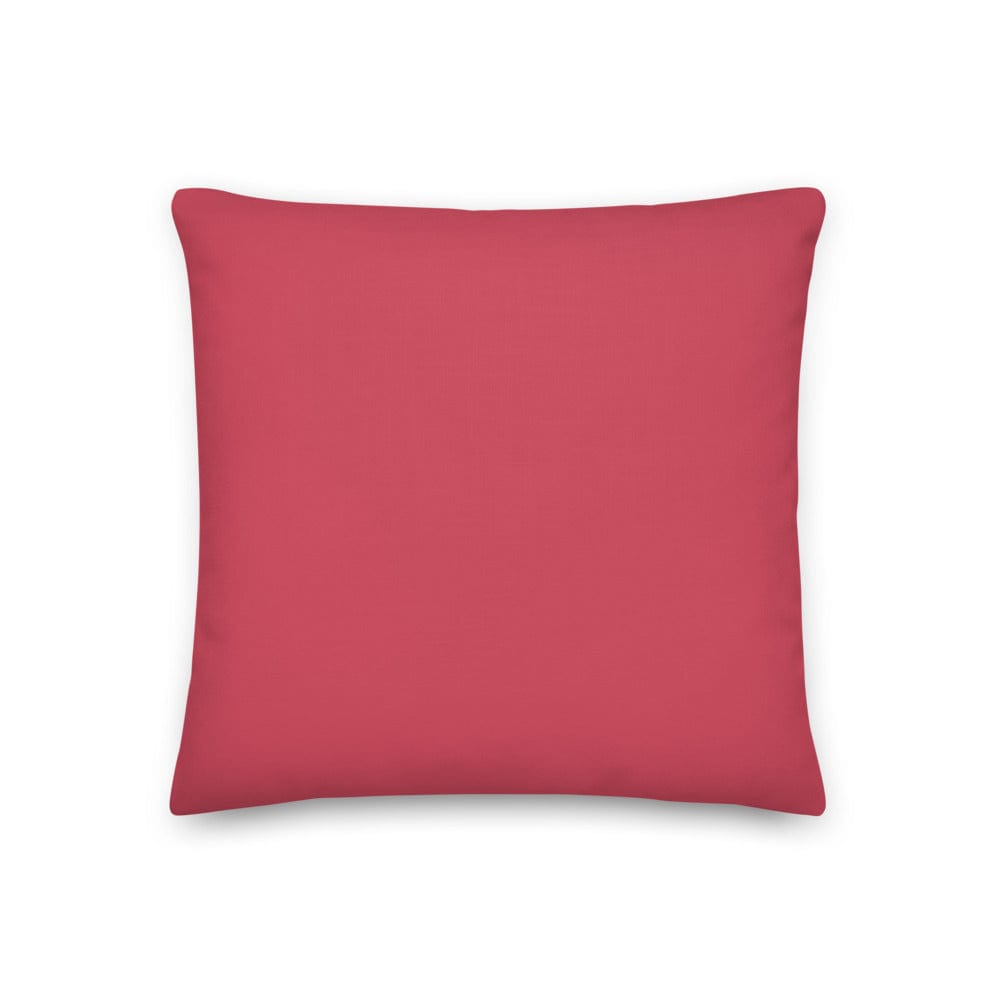 Shop Dark Terra Cotta Red Decorative Throw Pillow Cushion, Pillow, USA Boutique