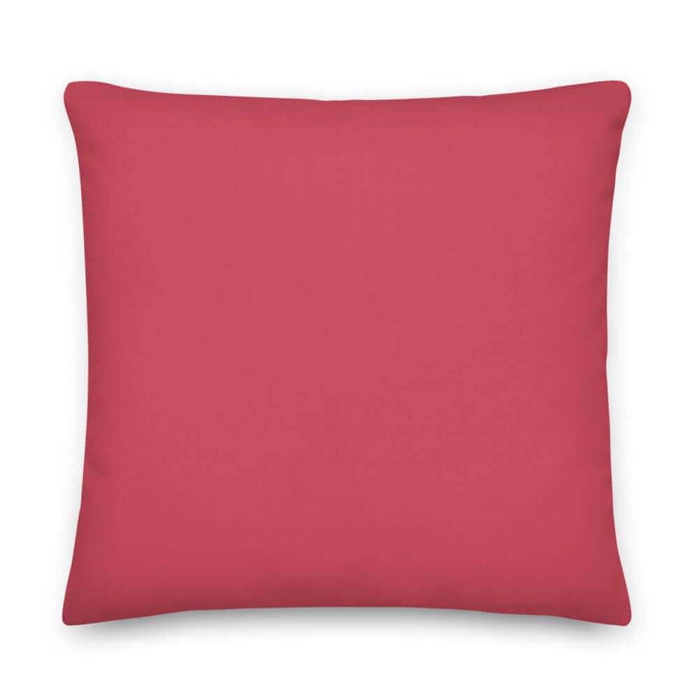 Dark Terra Cotta Red Decorative Throw Pillow Cushion, Pillow, $ 61.50, A Moment Of Now™
