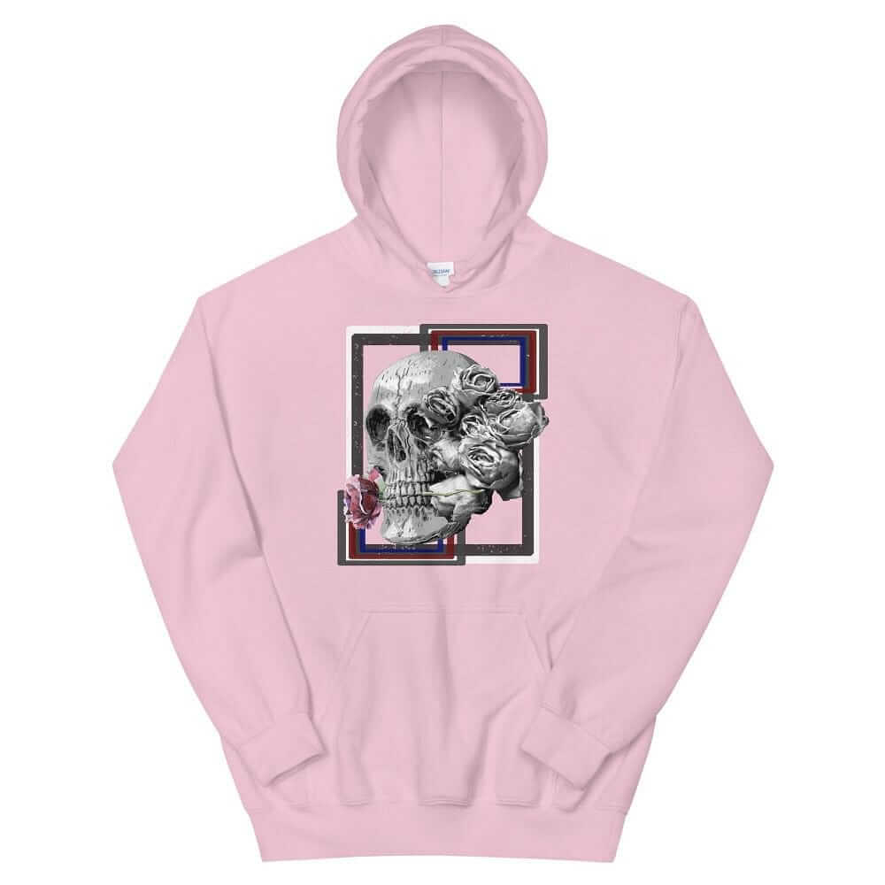 Deadly Love Skull Skeleton and Rose Hoodie | Gothic Fashion, Hoodies, $ 41.24, A Moment Of Now™