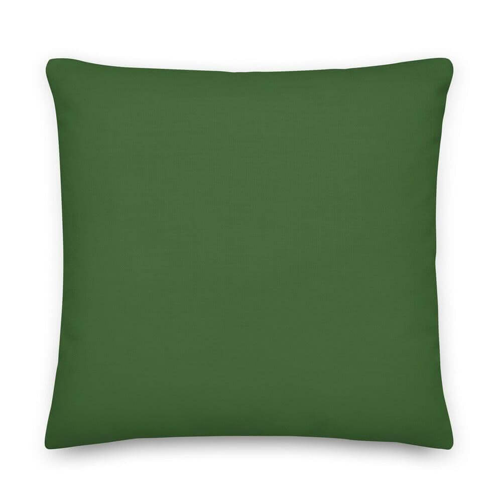 Deep Moss Green Decorative Throw Pillow | Earthy Natural Decor, Throw Pillows, $ 71.50, A Moment Of Now™