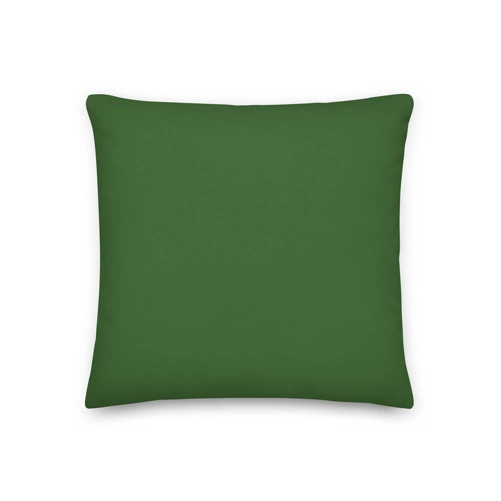 Deep Moss Green Decorative Throw Pillow | Earthy Natural Decor, Throw Pillows, $ 61.50, A Moment Of Now™