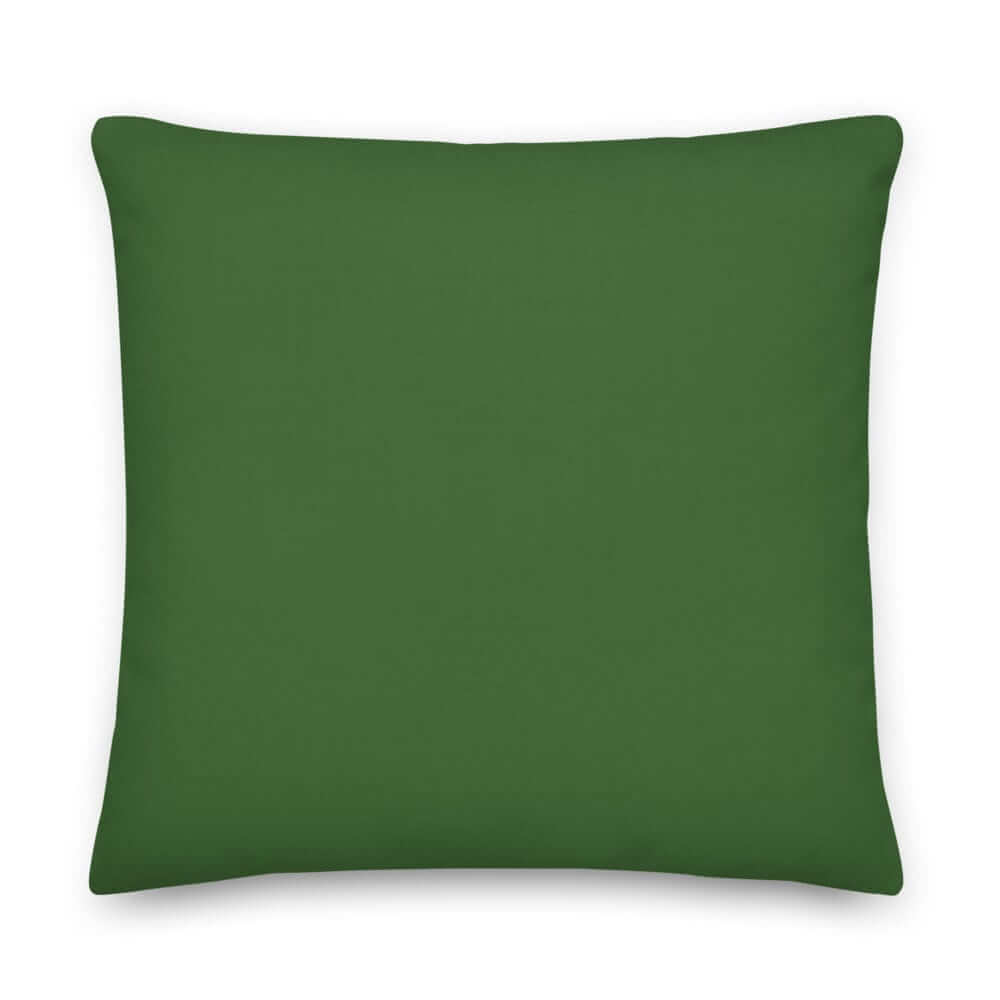 Deep Moss Green Decorative Throw Pillow | Earthy Natural Decor, Throw Pillows, $ 61.50, A Moment Of Now™