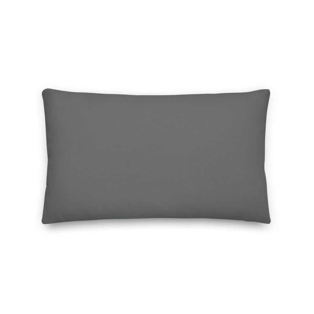 Dim Gray Pastel Color Decorative Pillow | Dark Grey Moody Decor, Throw Pillows, $ 61.50, A Moment Of Now™