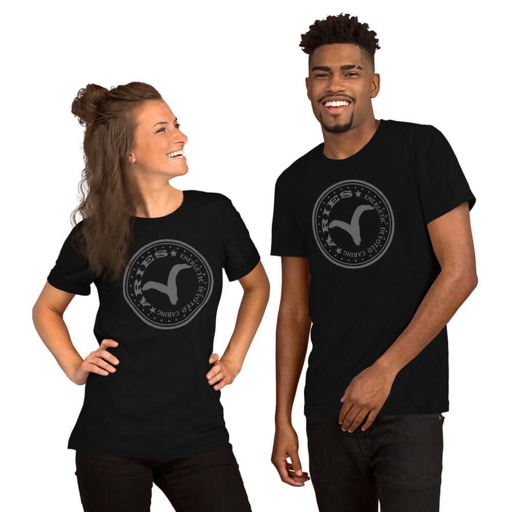 Distressed Aries Zodiac Astrology Symbol Unisex T-Shirt | Birthday Gift, Tees, $ 30.44, A Moment Of Now™