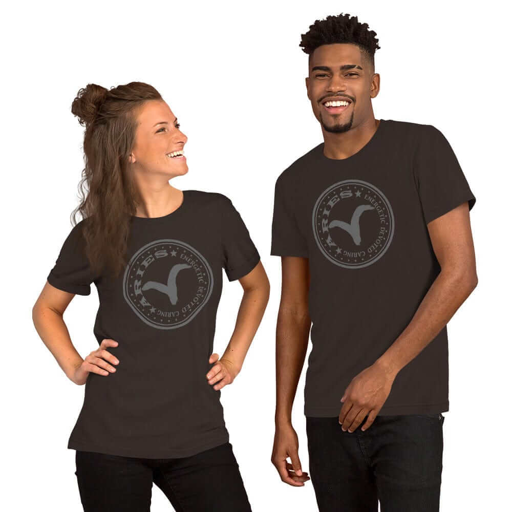 Distressed Aries Zodiac Astrology Symbol Unisex T-Shirt | Birthday Gift, Tees, $ 30.44, A Moment Of Now™