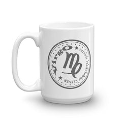 Distressed Virgo Zodiac Horoscope Astrology Symbol Coffee Tea Mug Cup 15oz, A Moment Of Now, $ 24.50