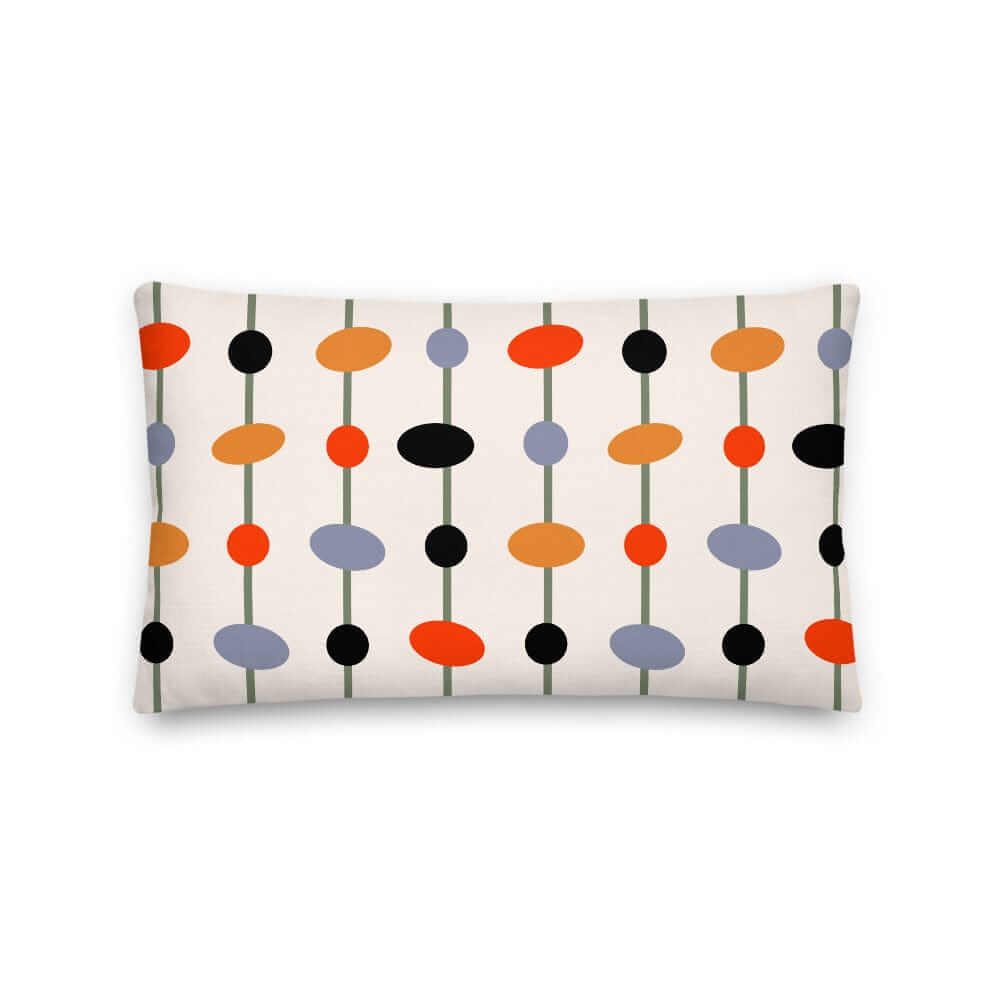 Elin Pattern Mid-Century Decorative Throw Pillow Cushion, A Moment Of Now, $ 61.50