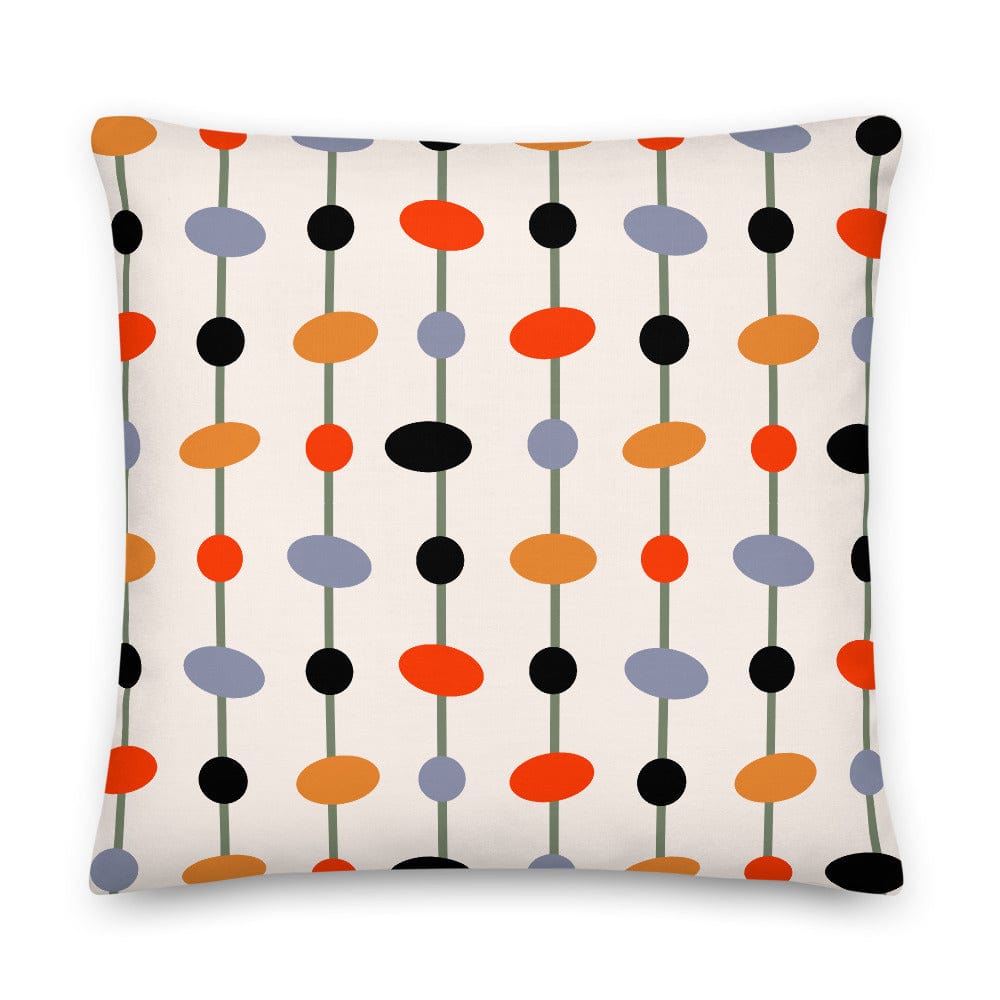 Shop Elin Pattern Mid-Century Decorative Throw Pillow Cushion, Pillow, USA Boutique