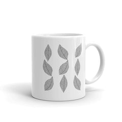 Shop Falling Black Leaves Coffee Tea Cup Mug, Mugs, USA Boutique