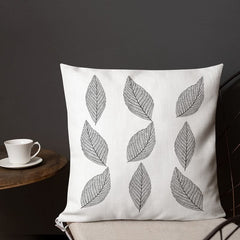 Shop Falling black Leaves Decorative Throw Pillow Accent Cushion, Pillows, USA Boutique