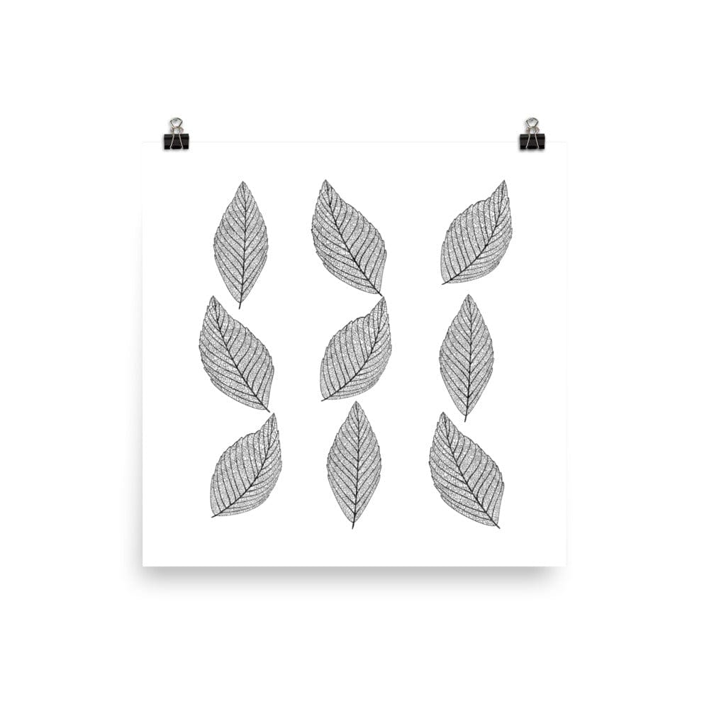 Falling Black Leaves Photo paper poster, A Moment Of Now, $ 29.00