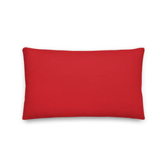 Shop Fire Engine Red Decorative Throw Pillow Accent Cushion, Pillow, USA Boutique