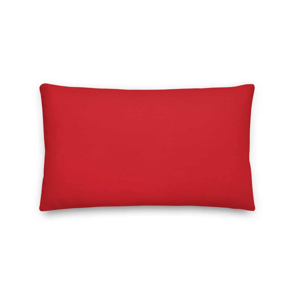 Fire Engine Red Decorative Throw Pillow | Bold Vibrant Red Decor, Throw Pillows, $ 61.50, A Moment Of Now™