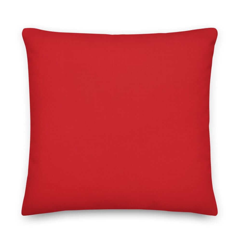 Fire Engine Red Decorative Throw Pillow | Bold Vibrant Red Decor, Throw Pillows, $ 61.50, A Moment Of Now™