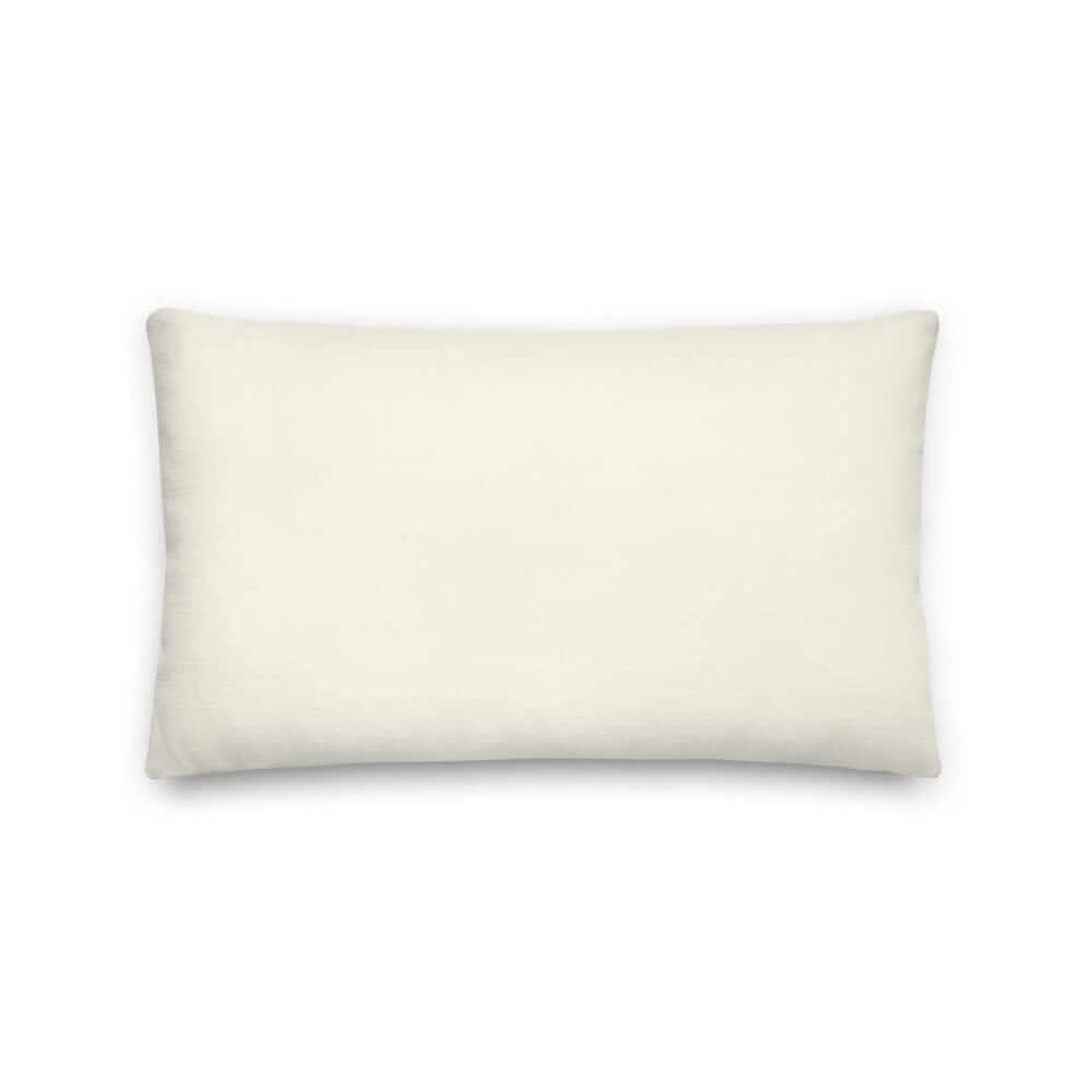 Floral White Decorative Throw Pillow | Elegant Romantic Neutral Decor, Throw Pillows, $ 61.50, A Moment Of Now™