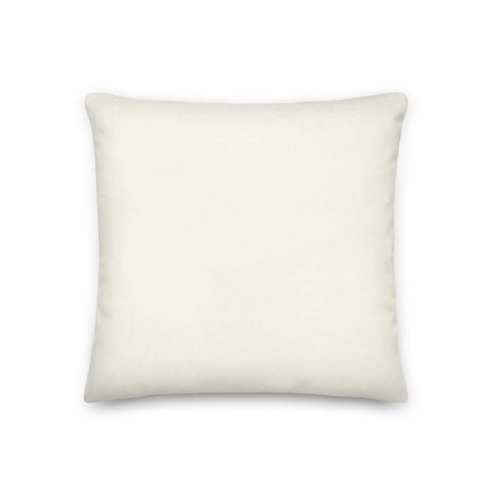 Floral White Decorative Throw Pillow | Elegant Romantic Neutral Decor, Throw Pillows, $ 61.50, A Moment Of Now™