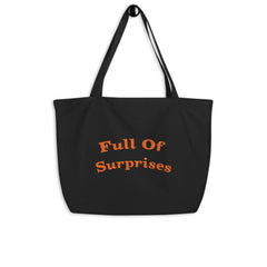 Shop Full Of Surprises Lifestyle Statement Large Organic Tote Shopper Bag, Bags - Shopping bags, USA Boutique