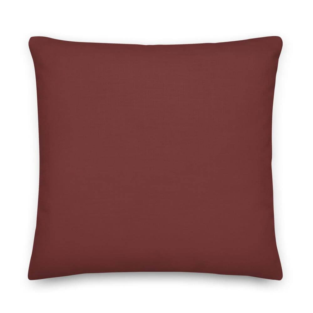 Garnet Solid Color Decorative Throw Pillow | Jewel-Tone Red Decor, Throw Pillows, $ 71.50, A Moment Of Now™