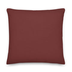 Shop Garnet Solid Color Decorative Throw Pillow Accent Cushion, Pillow, USA Boutique