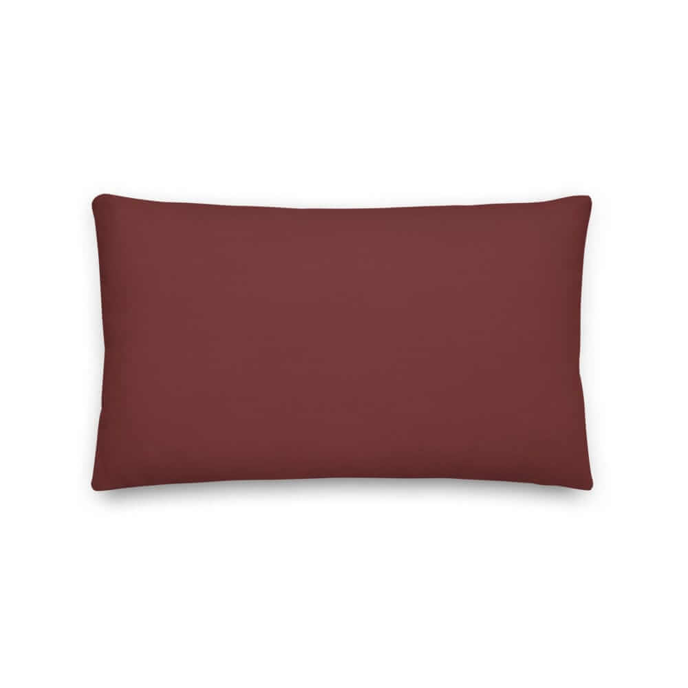 Garnet Solid Color Decorative Throw Pillow | Jewel-Tone Red Decor, Throw Pillows, $ 61.50, A Moment Of Now™