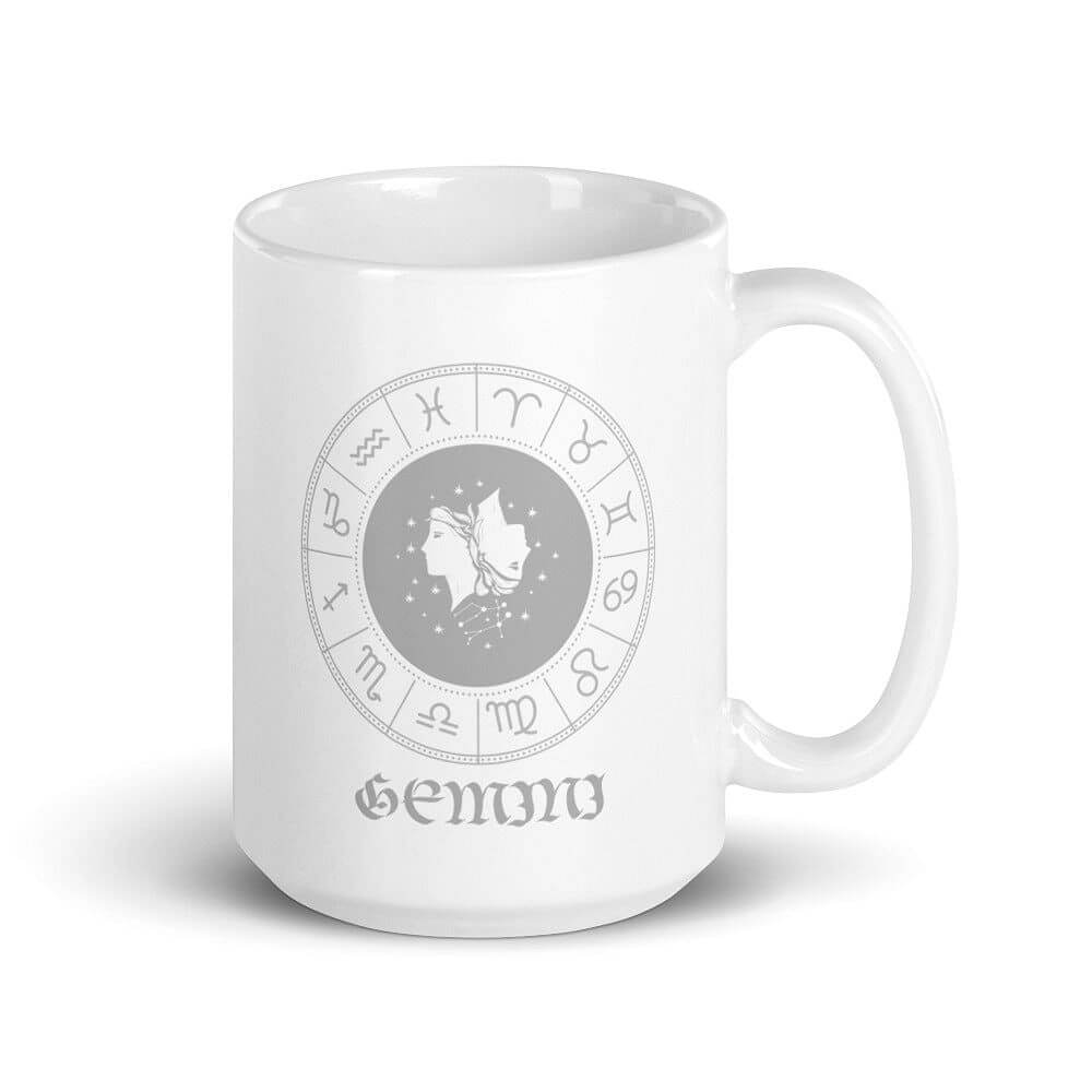 Gemini Zodiac Sign Birthday Coffee Tea Cup Mug, A Moment Of Now, $ 24.50