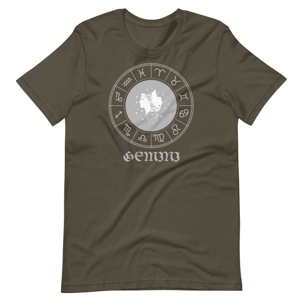 Gemini Zodiac Sign Birthday Short-Sleeve Unisex T-Shirt, Tees, $ 33.44, A Moment Of Now™
