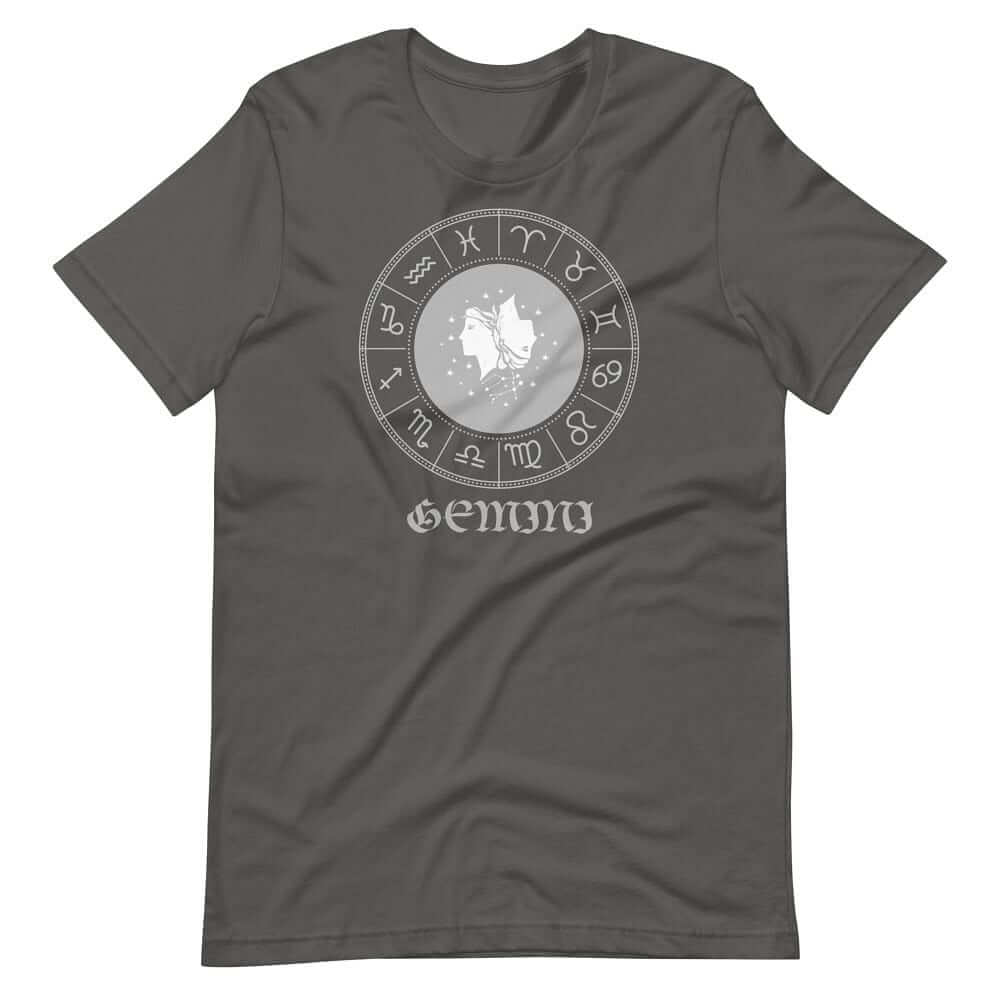 Gemini Zodiac Sign Birthday Short-Sleeve Unisex T-Shirt, Tees, $ 33.44, A Moment Of Now™