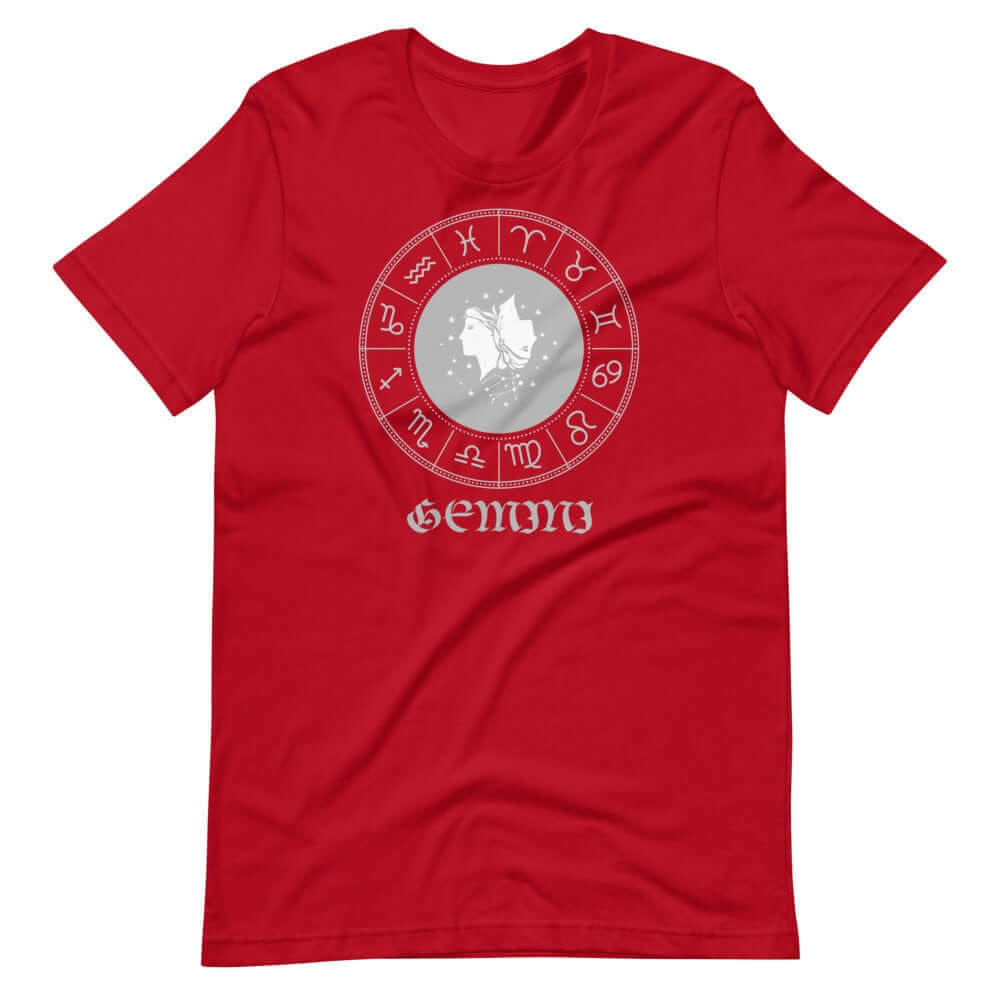 Gemini Zodiac Sign Birthday Short-Sleeve Unisex T-Shirt, Tees, $ 33.44, A Moment Of Now™
