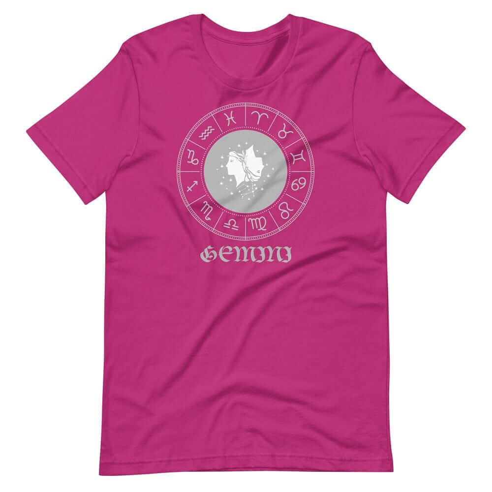 Gemini Zodiac Sign Birthday Short-Sleeve Unisex T-Shirt, Tees, $ 33.44, A Moment Of Now™
