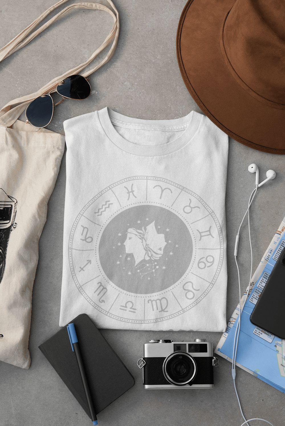 Gemini Zodiac Sign Birthday Short-Sleeve Unisex T-Shirt, Tees, $ 33.44, A Moment Of Now™