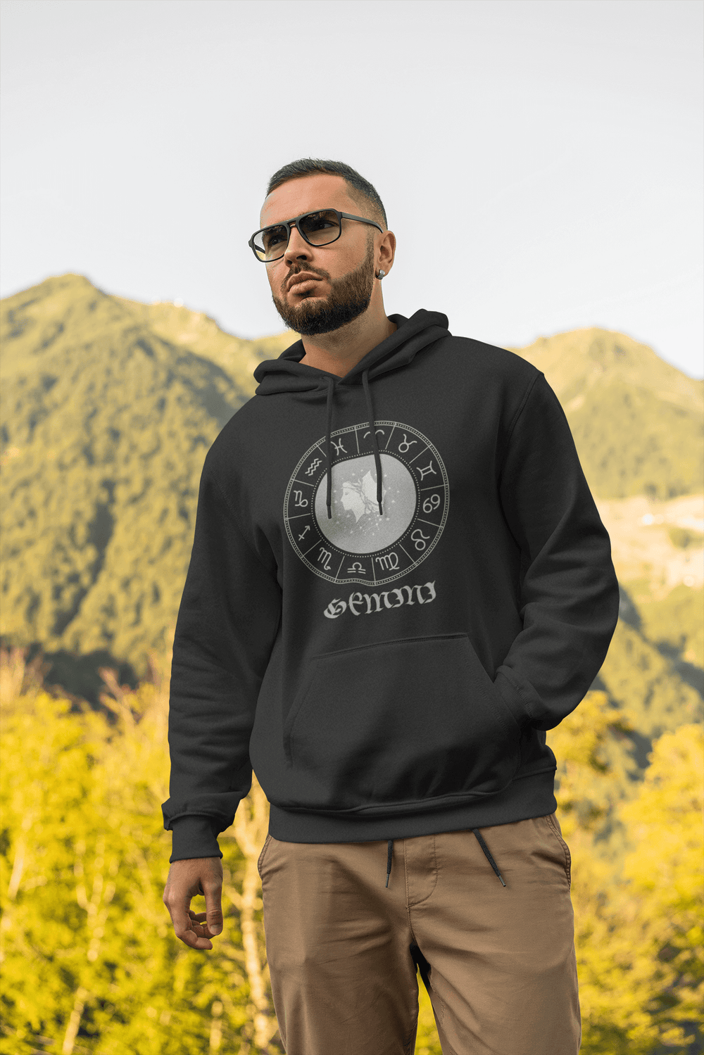 Gemini Zodiac Sign Birthday Unisex Hoodie, Hoodie, $ 52.00, A Moment Of Now™