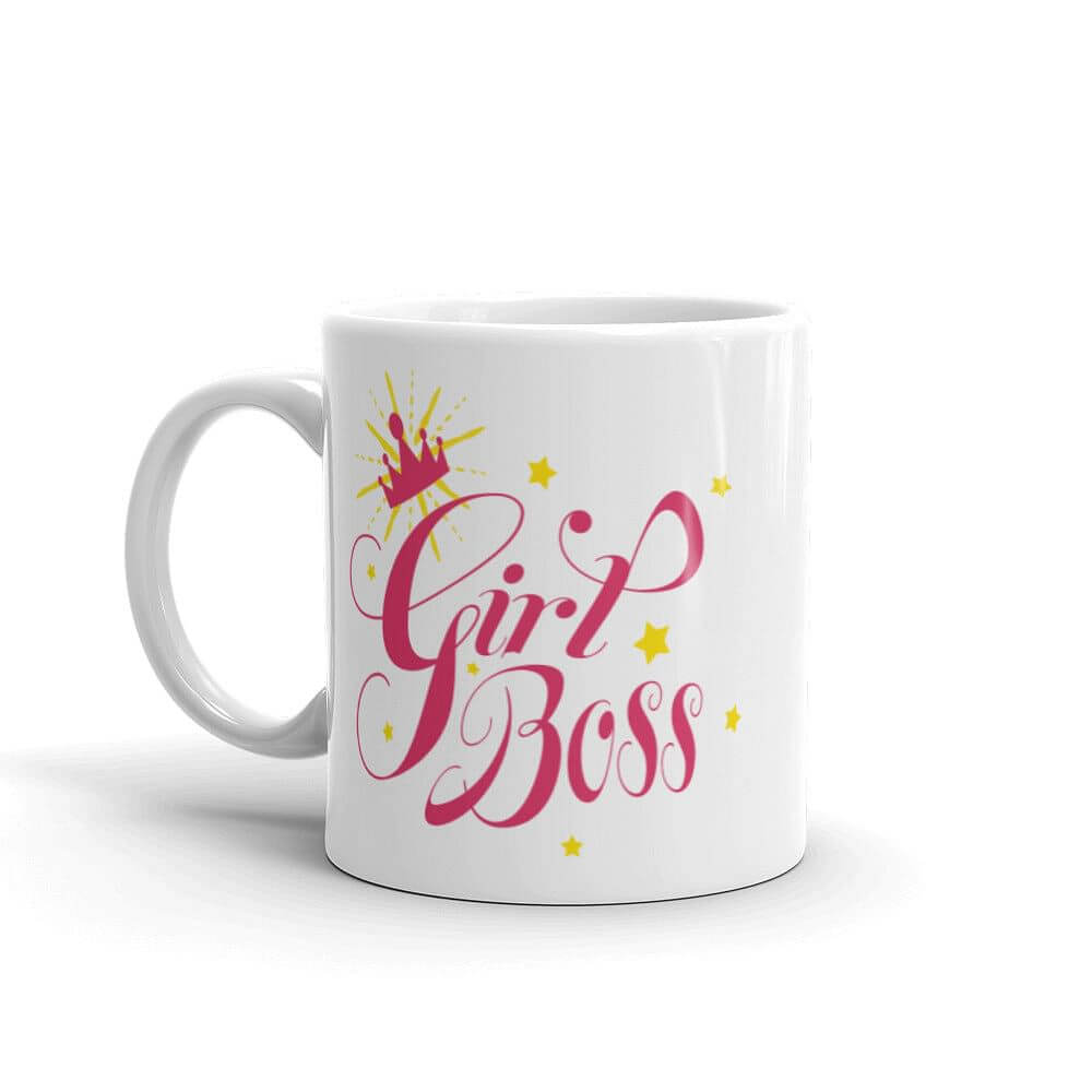 Girl Boss Coffee Tea Cup Mug, Mug, $ 17.50, A Moment Of Now™