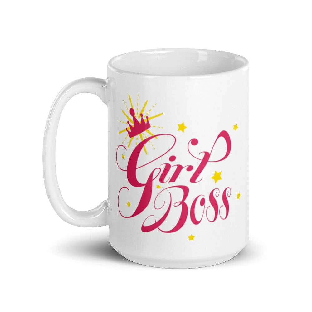 Girl Boss Coffee Tea Cup Mug, Mug, $ 17.50, A Moment Of Now™