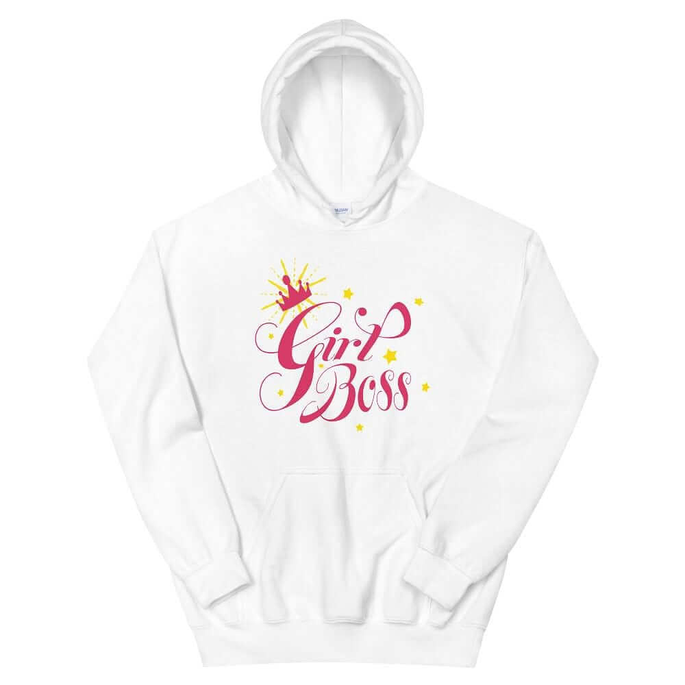 Girl Boss Motivational Inspirational Quote Everyday Cozy Go-to Unisex Hoodie, Hoodie, $ 41.50, A Moment Of Now™