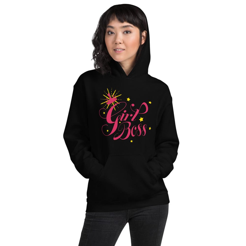 Shop Girl Boss Motivational Inspirational Quote Everyday Cozy Go-to Unisex Hoodie, Hoodie, USA Boutique