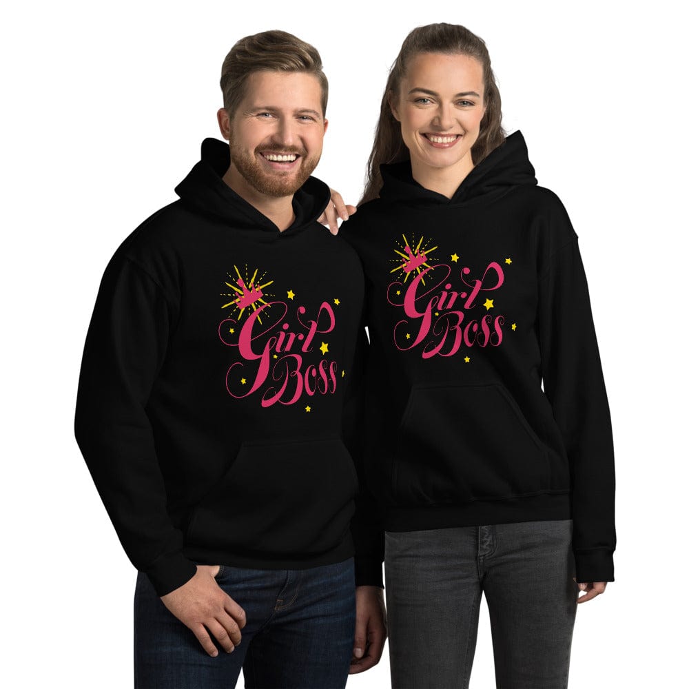 Shop Girl Boss Motivational Inspirational Quote Everyday Cozy Go-to Unisex Hoodie, Hoodie, USA Boutique