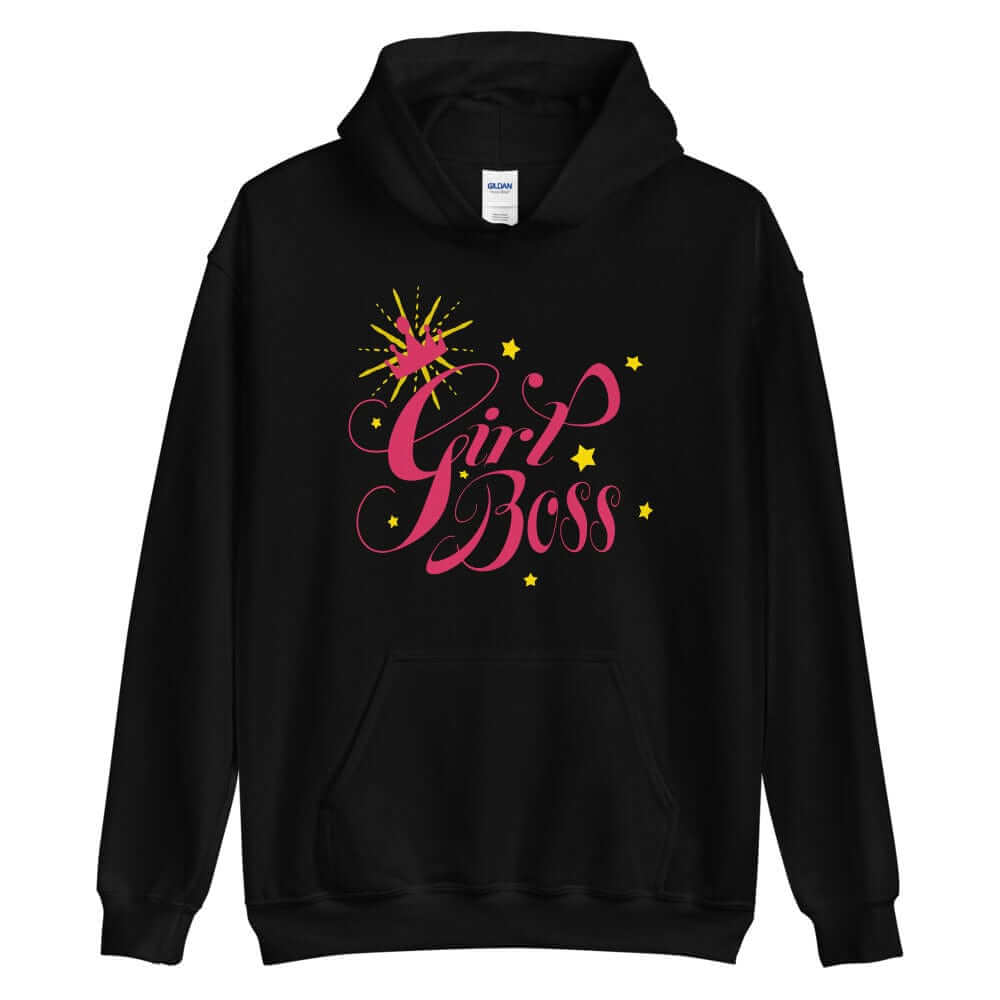 Girl Boss Motivational Inspirational Quote Everyday Cozy Go-to Unisex Hoodie, Hoodie, $ 41.50, A Moment Of Now™